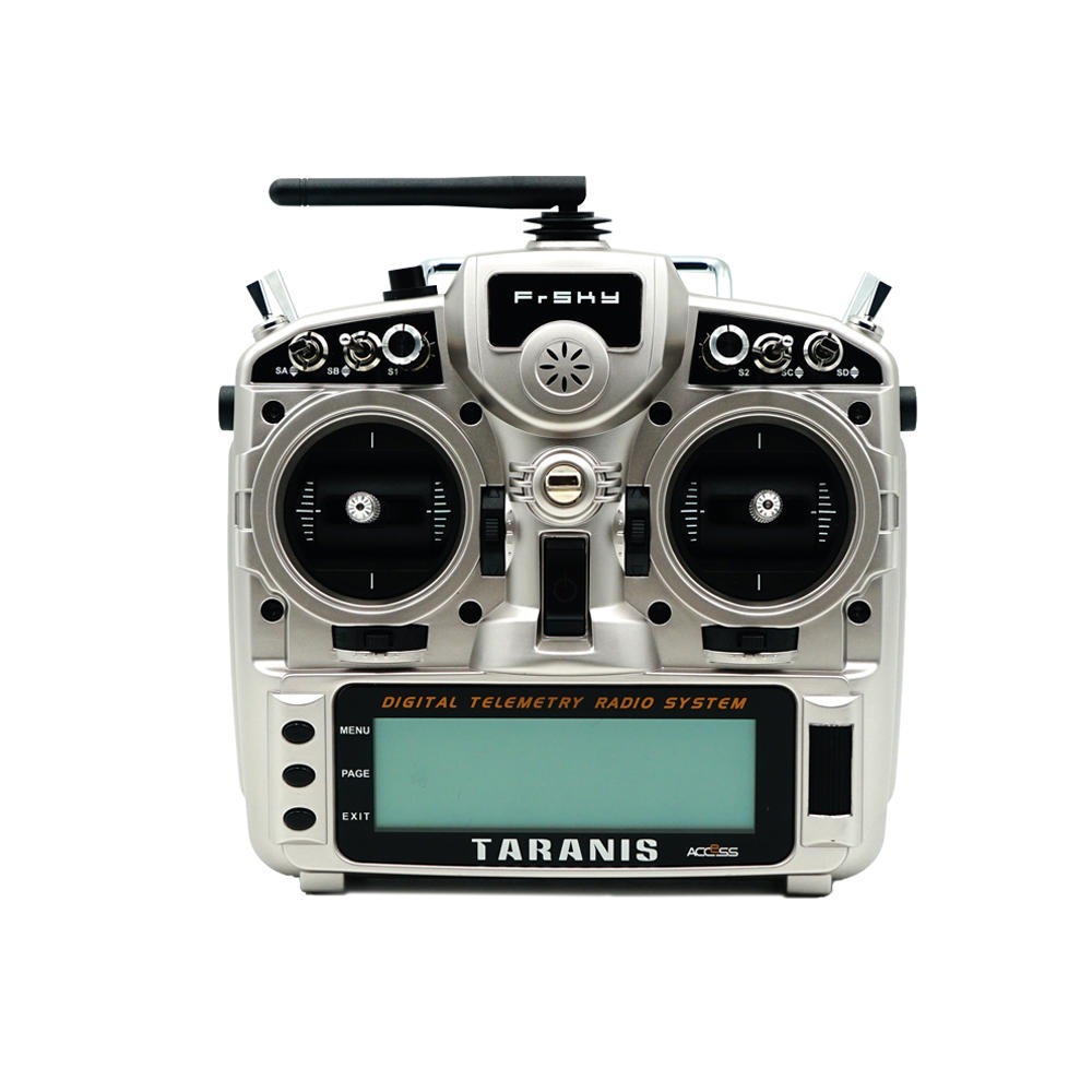 Mode 2 Frsky Taranis X9D Plus 2019 2.4G 24CH OpenTX System ACCESS Protocol Radio Transmitter With G9D Gimbal FPV Racing Drone - Silver