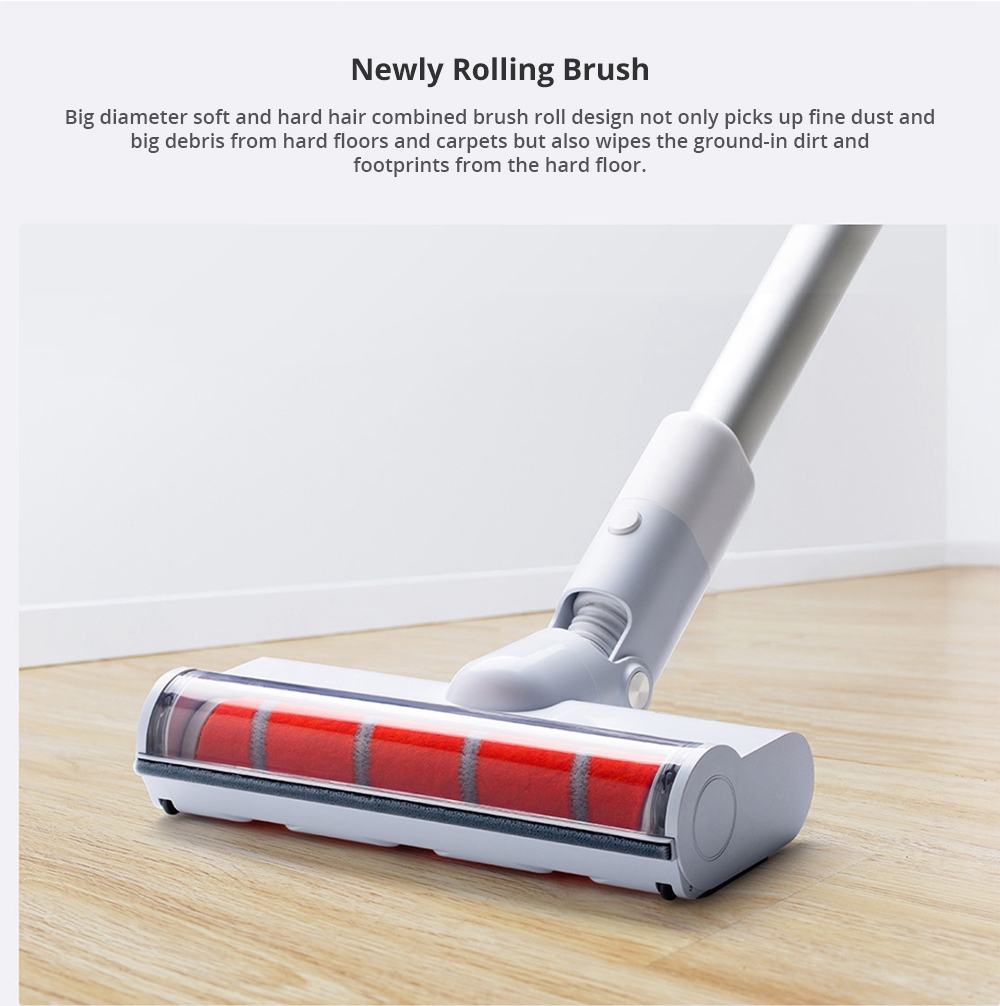 [Global Version]Xiaomi Roidmi F8E Cordless Stick Vacuum Cleaner Portable Handheld Strong Suction - Gray