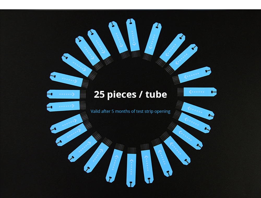 50PCS iHealth EGS-2003 Blood Glucose Test Strip