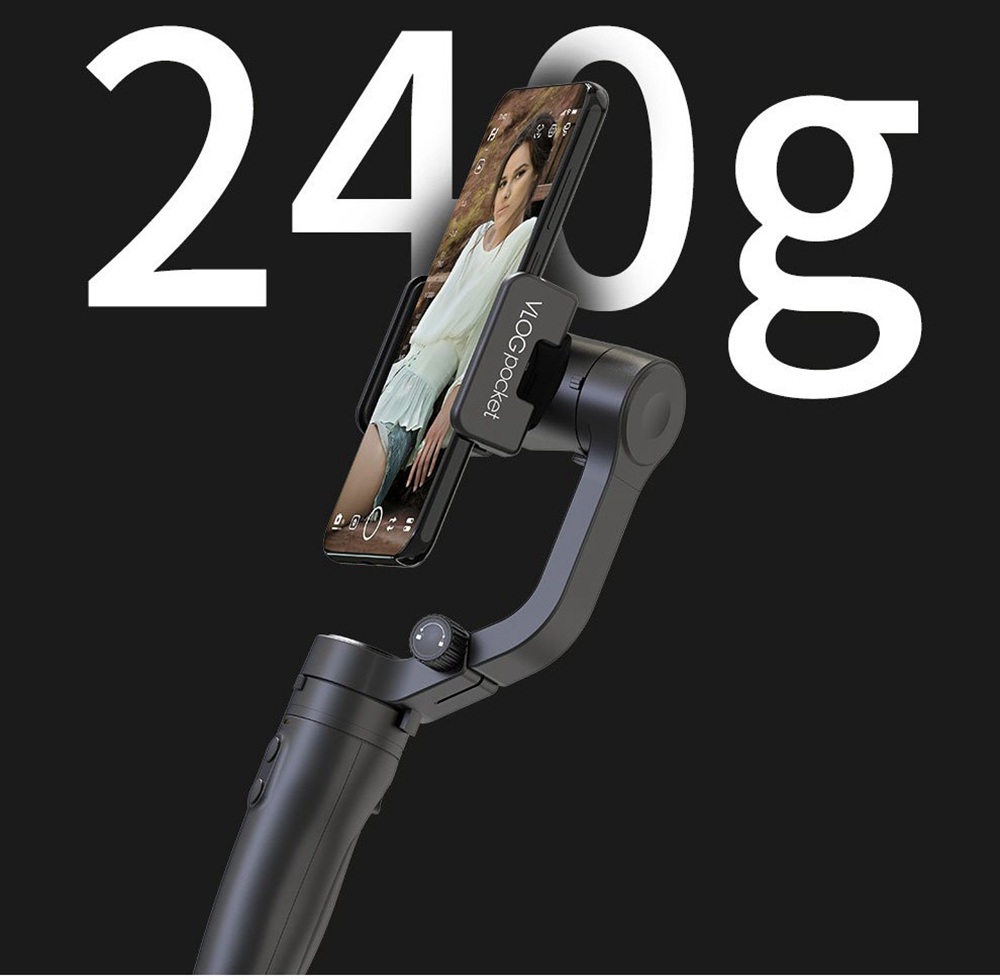 Feiyu Tech VLOG 3-Axis Handheld Gimbal Stabilizer for Smartphone - Pink