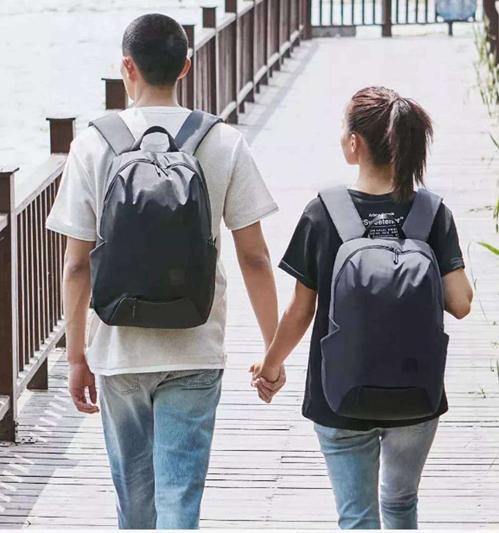 Xiaomi 23L Sports Leisure Backpack Waterproof 15.6-inch Laptop Bag Outdoor Travel Rucksack - Black