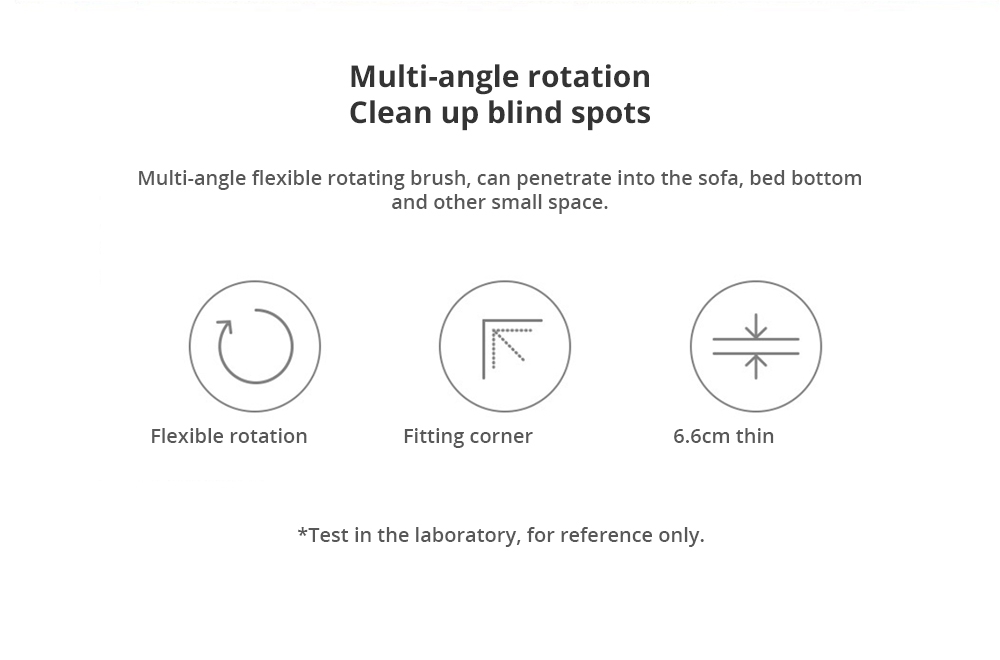 [Global Version]Xiaomi Roidmi F8E Cordless Stick Vacuum Cleaner Portable Handheld Strong Suction - Gray
