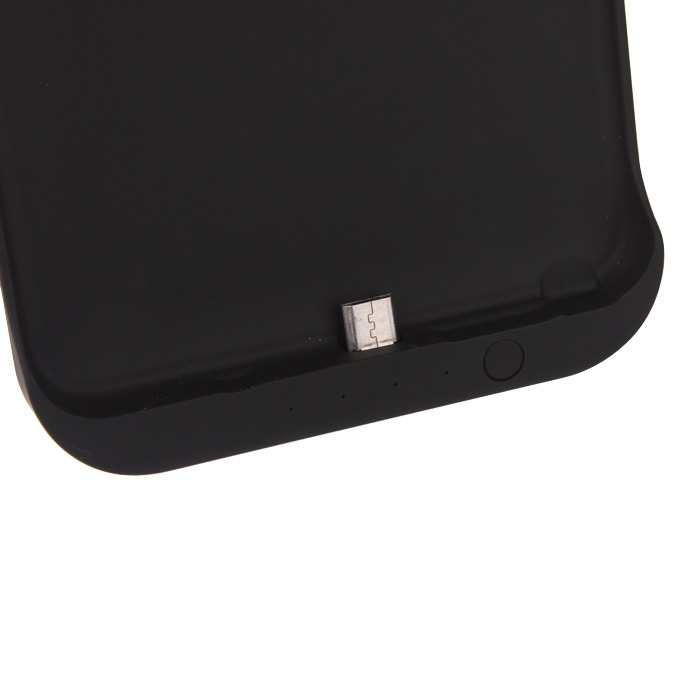 Portable USB External Rechargeable Backup Battery Case For Samsung Galaxy NOTE 3 3800mAh - Black