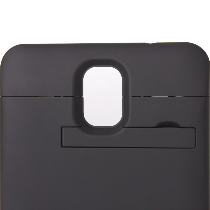 Portable USB External Rechargeable Backup Battery Case For Samsung Galaxy NOTE 3 3800mAh - Black
