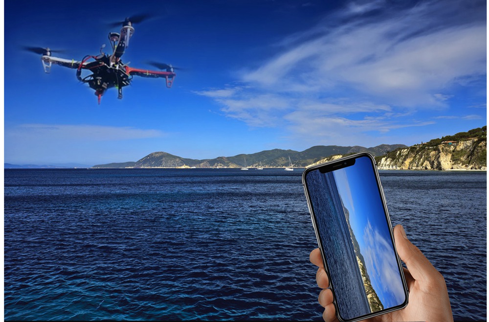 Caddx Dolphin WIFI 1080P 30fps 150 Degree 1/2.8" Sony Starvis Sensor APP Share FPV Action Camera For FPV Racing RC Drone