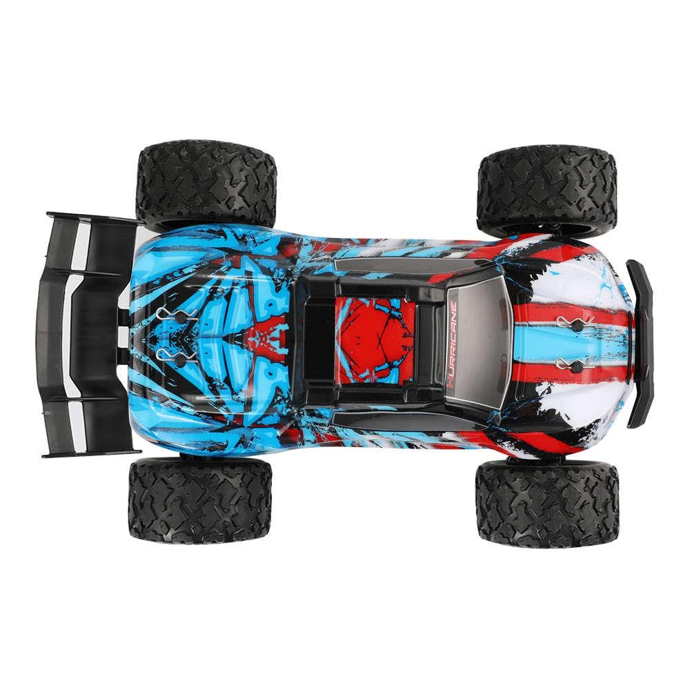 HS18321 2.4G 4WD 1/18 Scale High-speed Monster Truck RC Car RTR Kids Gift Toy - Red