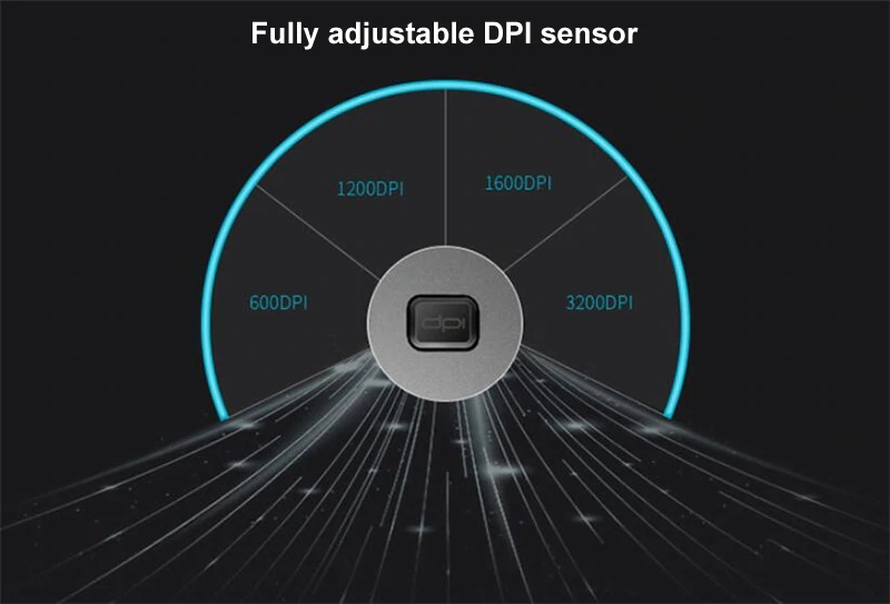 Rapoo MT750S Multimode Wireless Rechargeable Laser Mouse 2.4GHz Bluetooth 3.0/4.0 3200DPI for Four Devices Connection - Black