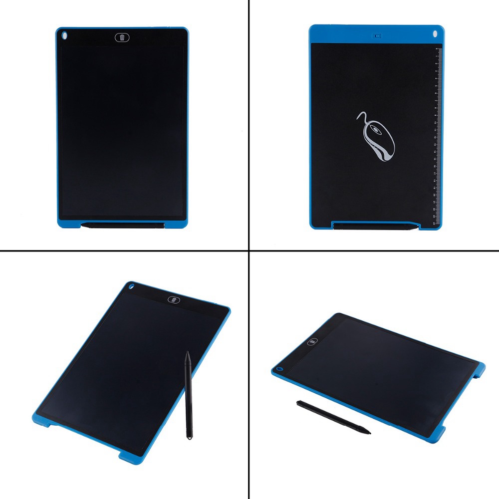 12" LCD Writing Tablet Electronic Drawing Pad - Black