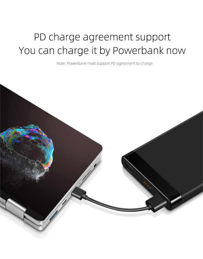 One Netbook One Mix 1S Yoga Pocket Laptop Intel Celeron 3965Y Dual-Core (Silver) + Original Stylus Pen (Silver)