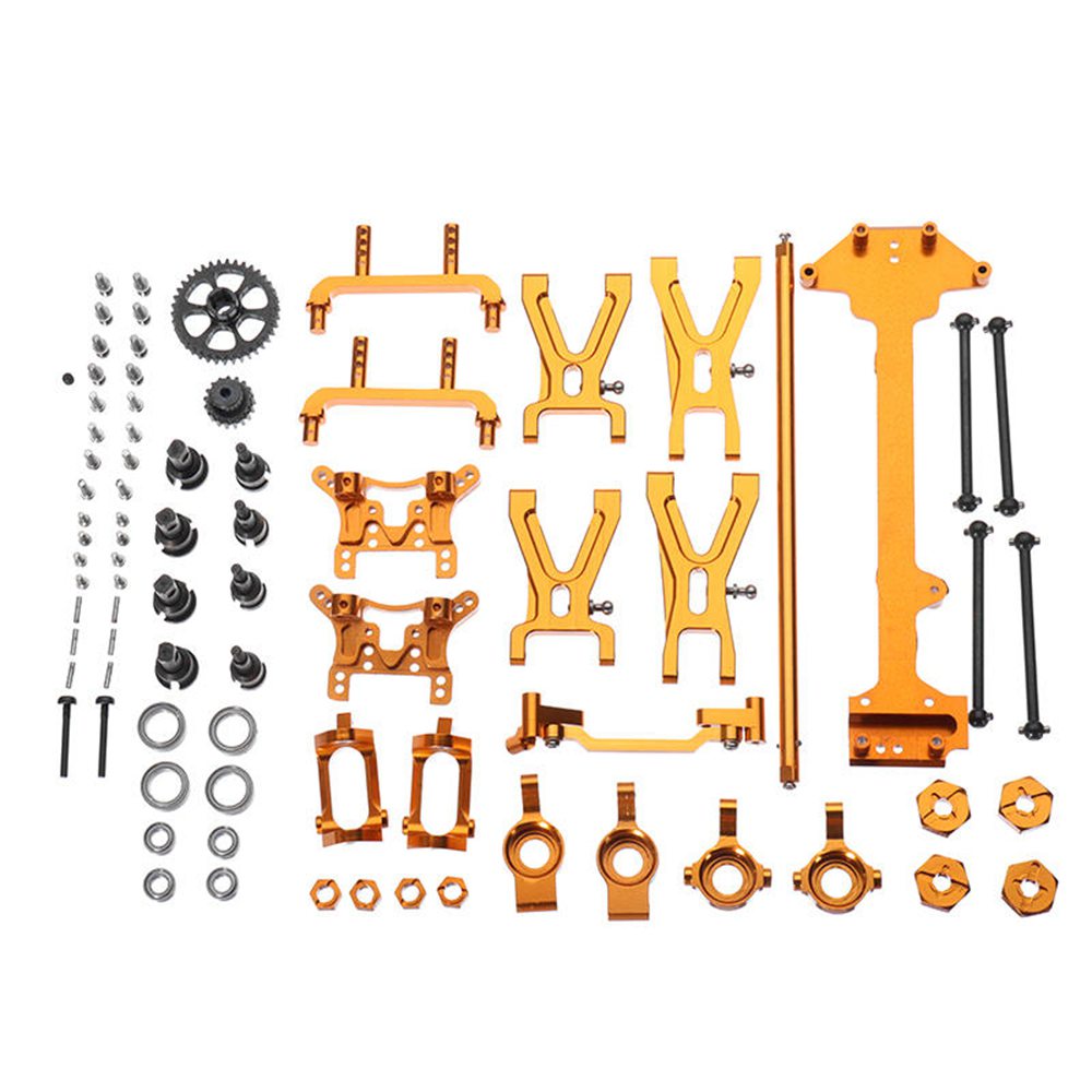 WLtoys 1/18 A949 A959 A969 A979 K929 RC Car Upgraded Parts Kit Gold