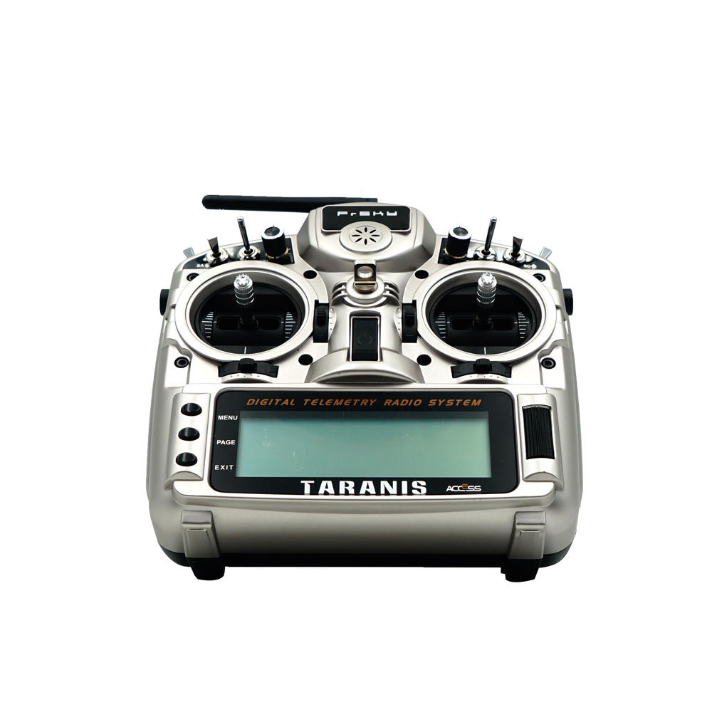 Mode 2 Frsky Taranis X9D Plus 2019 2.4G 24CH OpenTX System ACCESS Protocol Radio Transmitter With G9D Gimbal FPV Racing Drone - Silver
