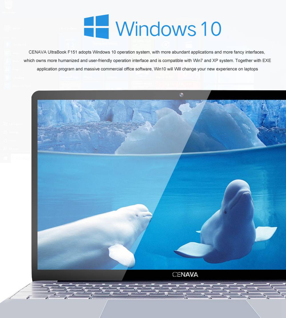 Cenava P151 Laptop Intel Celeron J3455 Quad Core 15.6" 1920*1080 Windows 10 8GB RAM 256GB SSD - Rose Gold