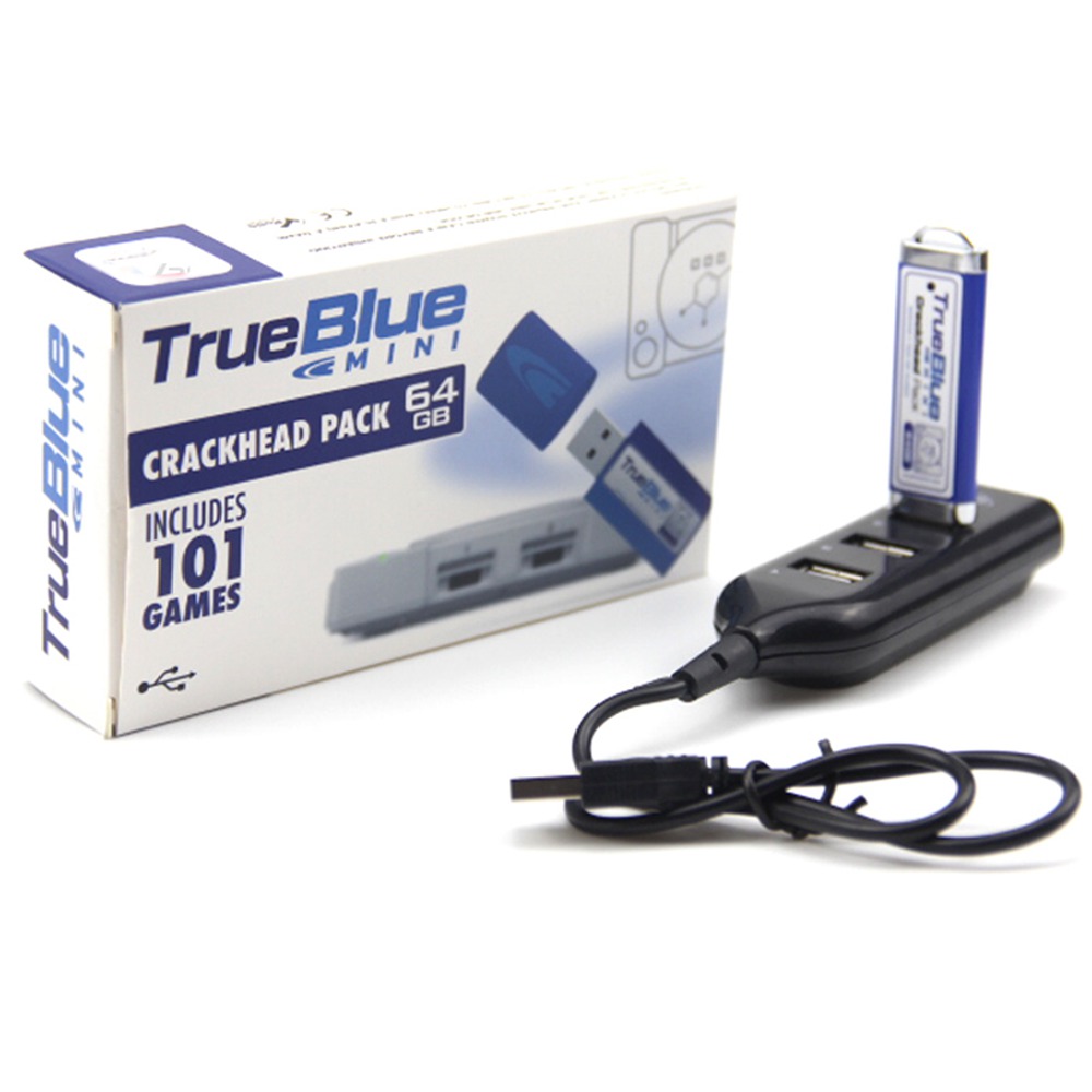 True Blue Mini 101 Games Weed Pack 64GB Crackhead Pack for PlayStation Classic Games Accessories