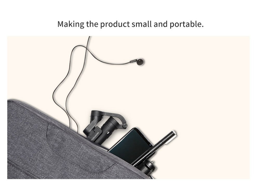 Feiyu Tech VLOG 3-Axis Handheld Gimbal Stabilizer for Smartphone - Pink