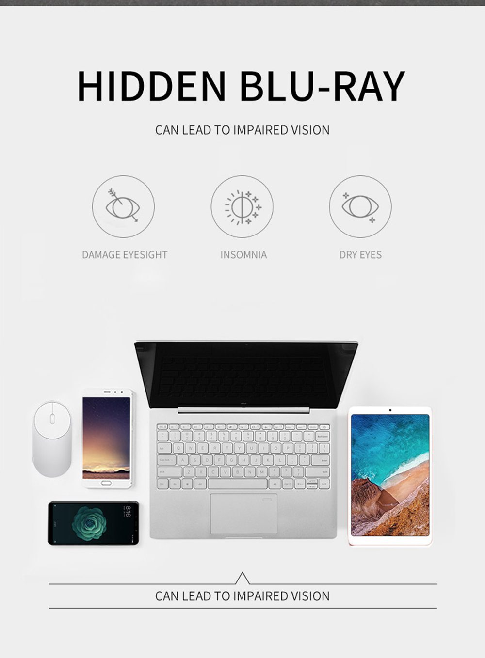 VENEHAUS Anti Blue Ray Glasses - Red