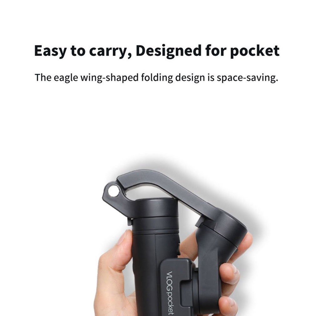 Feiyu Tech VLOG 3-Axis Handheld Gimbal Stabilizer for Smartphone - Black