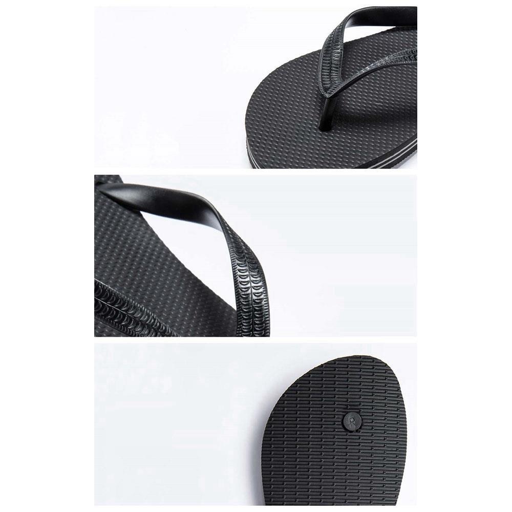 Xiaomi UREVO Unisex Fashion Flip Flops Soft Non-slip Lightweight Couple Beach Slippers EU36 - White