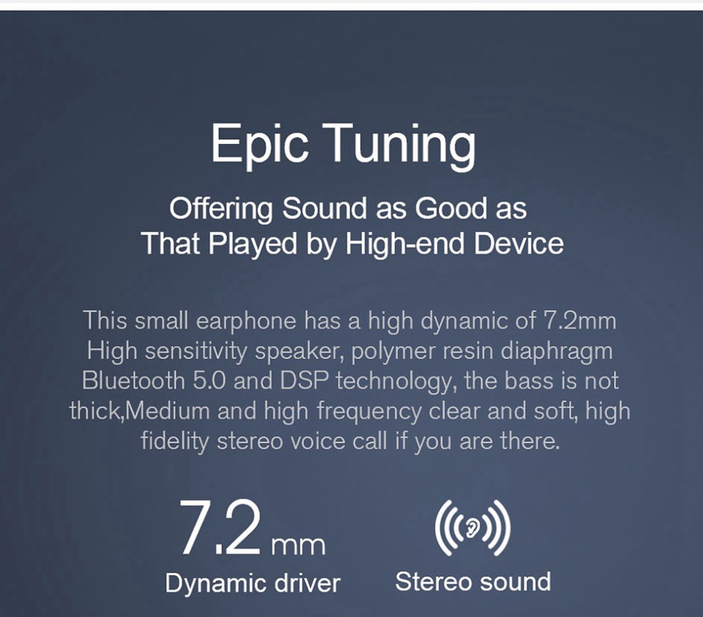 Haylou GT1 Fingerprint Touch Bluetooth 5.0 TWS Earphones Siri Google Assistant IPX5 Noise Cancelling - Black 16 Haylou GT1 Bluetooth 5.0 TWS Earphones in-Ear Siri Google Assistant IPX5 Noise Isolation