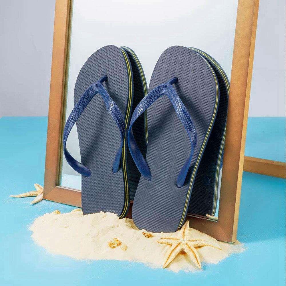 Xiaomi UREVO Unisex Fashion Flip Flops Soft Non-slip Lightweight Couple Beach Slippers EU36 - White