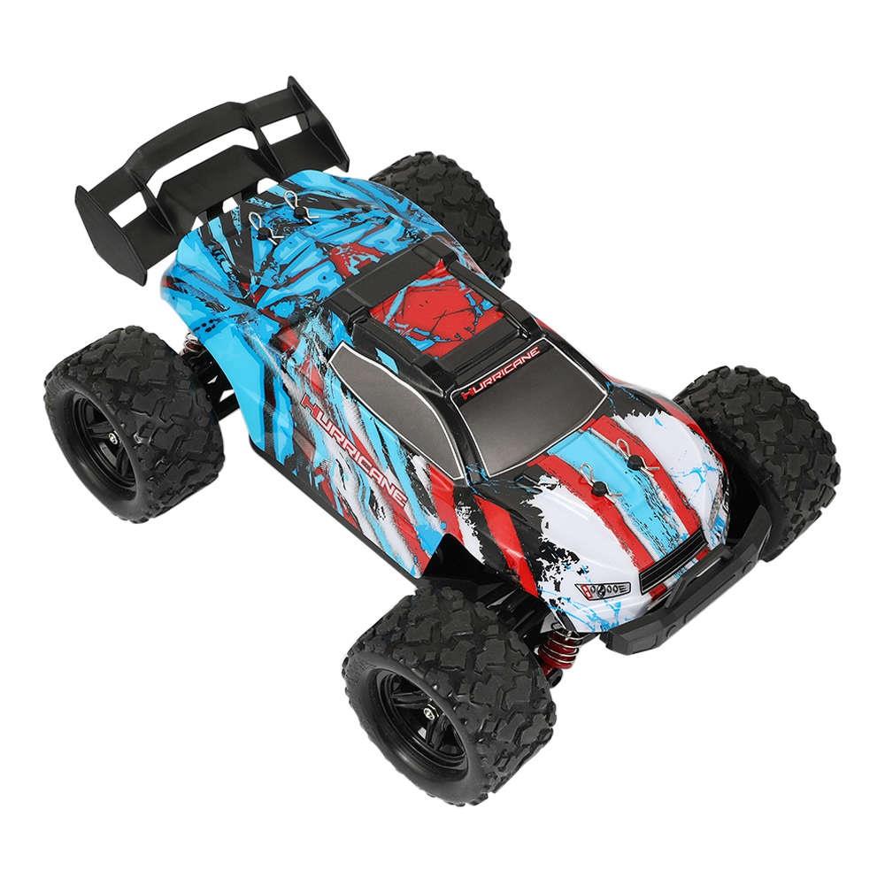 HS18321 2.4G 4WD 1/18 Scale High-speed Monster Truck RC Car RTR Kids Gift Toy - Red