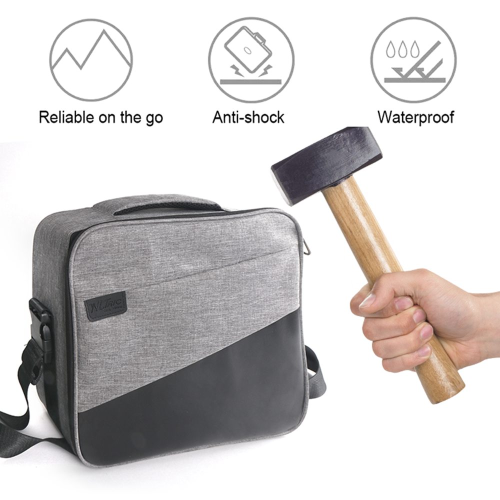 Waterproof One-shoulder Portable Storage Backpack For MJX Bugs 4 W B4W JJRC X11 Eachine EX3 RC Drone