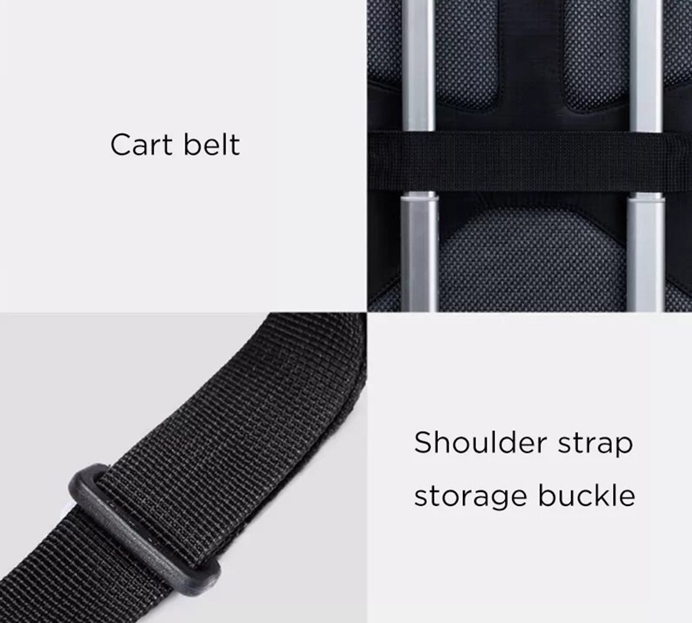 Xiaomi 23L Sports Leisure Backpack Waterproof 15.6-inch Laptop Bag Outdoor Travel Rucksack - Black