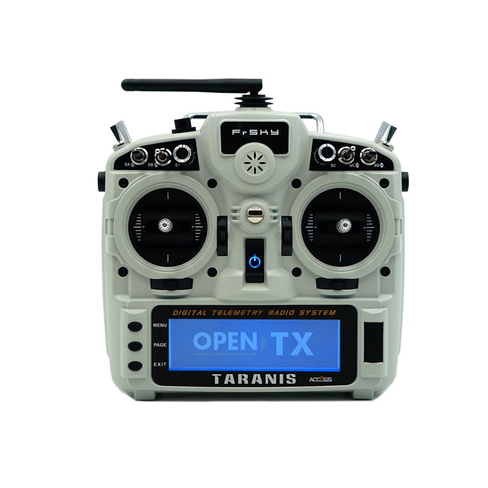 Mode 2 Frsky Taranis X9D Plus 2019 2.4G 24CH OpenTX System ACCESS Protocol Radio Transmitter G9D Gimbal For FPV Racing Drone - White