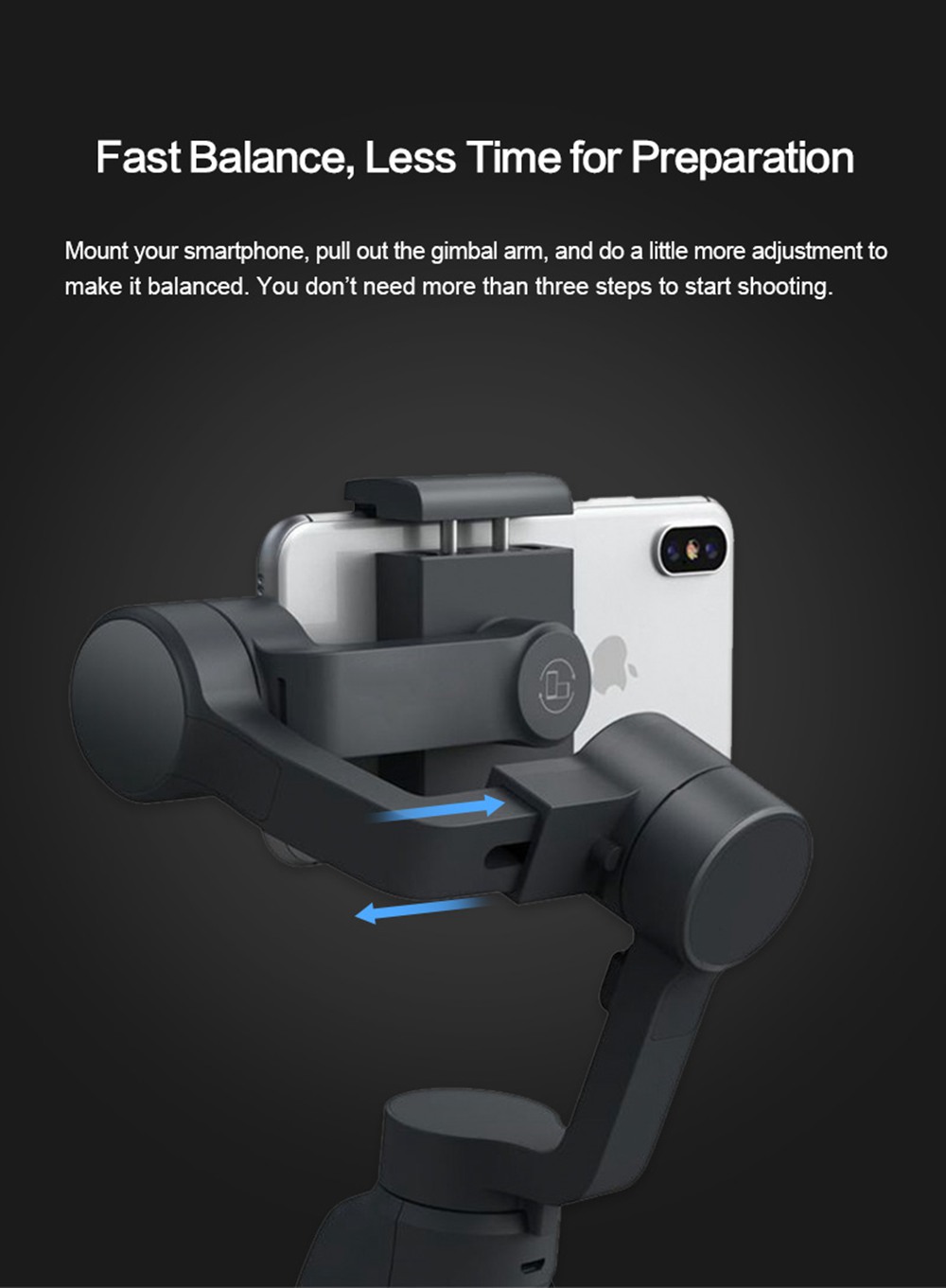 BEYONDSKY EYEMIND 2 3Axis Mobile FPV Handheld Gimbal Stabilizer