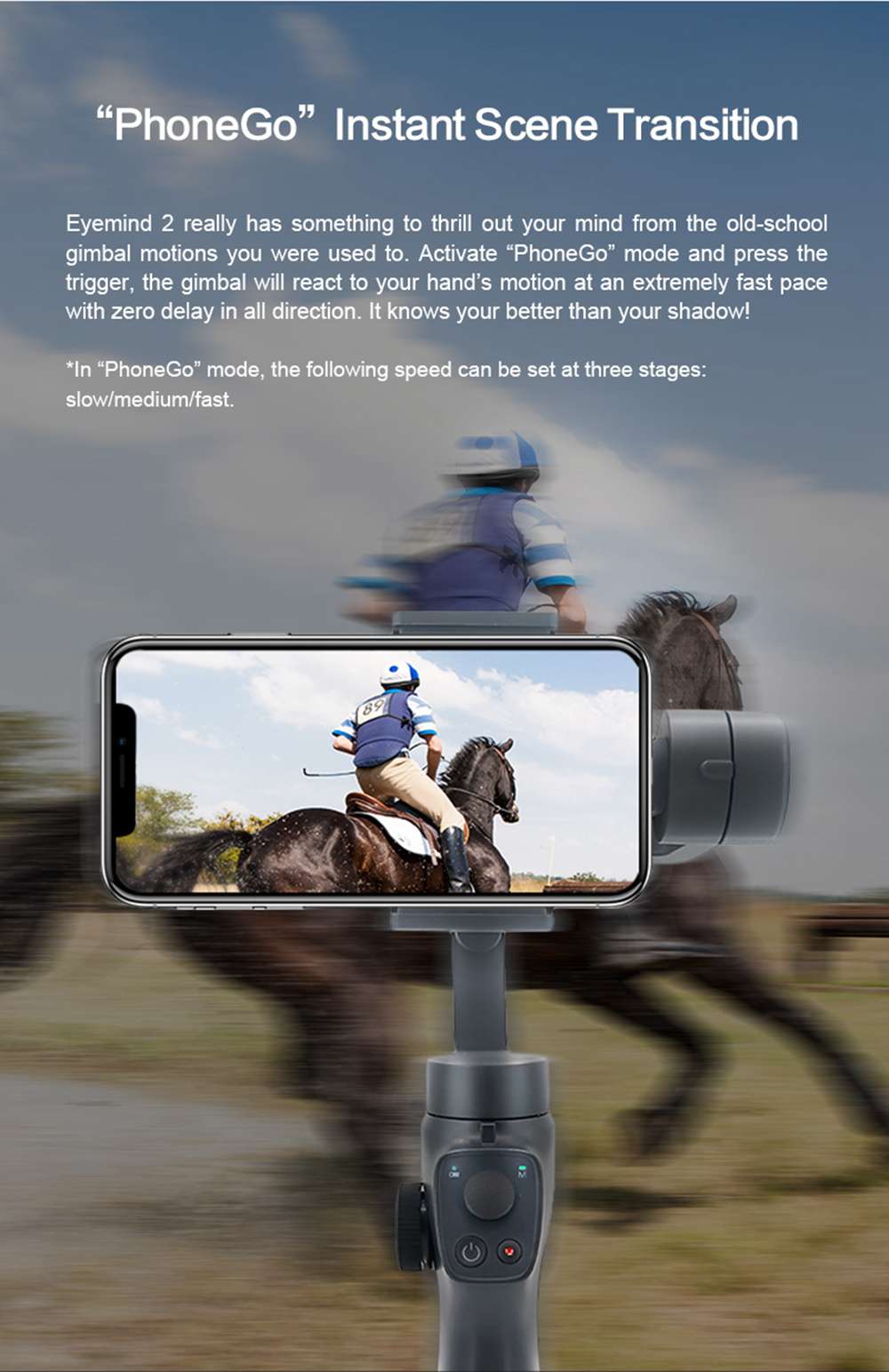 BEYONDSKY EYEMIND 2 3Axis Mobile FPV Handheld Gimbal Stabilizer
