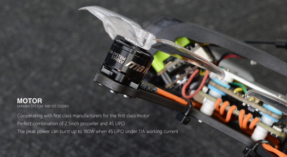 Diatone 2019 GT-Rabbit R249+ FC Mamba F405mini OSD Runcam Micro Swift Camera 4S 25A ESC RC Racing Drone PNP - White