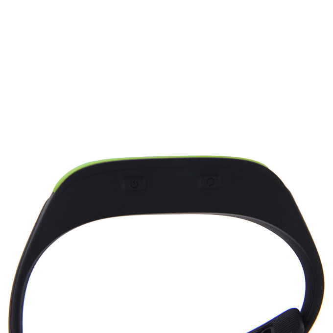 SWB02A Bluetooth 4.0 Sports Smart Bracelet OLED Display Screen Fitness Tracker Pedometer Sleep Monitor Alarm for Android iOS - Green