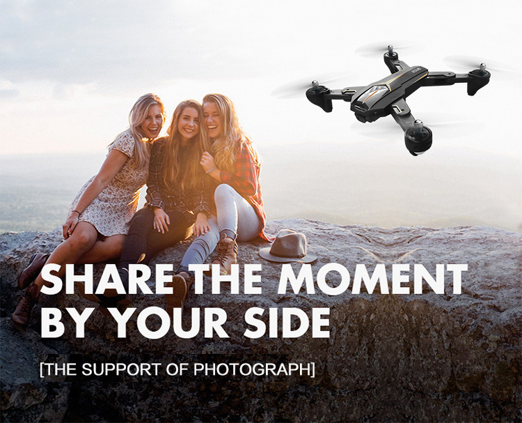 VISUO XS812 GPS 5G WiFi 2MP FPV RC Quadcopter Foldable with 2MP HD Camera 15mins Flight Time - RTF