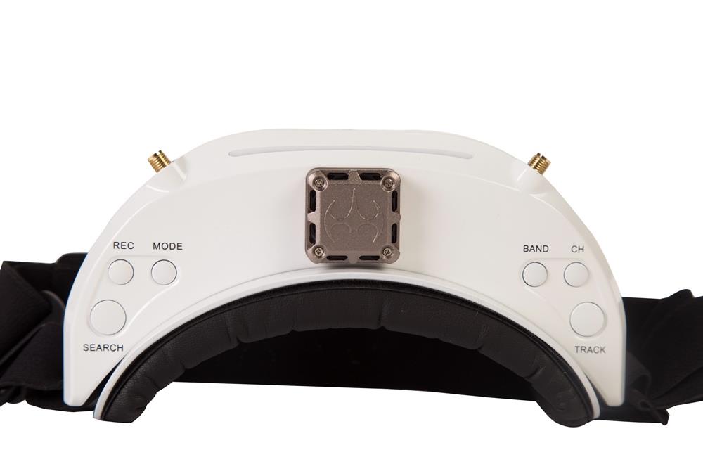 Skyzone SKY03O OLED Display 1024 X 768 5.8G 48CH Diversity FPV Video Goggles With FAN HDMI Head Tracking - White