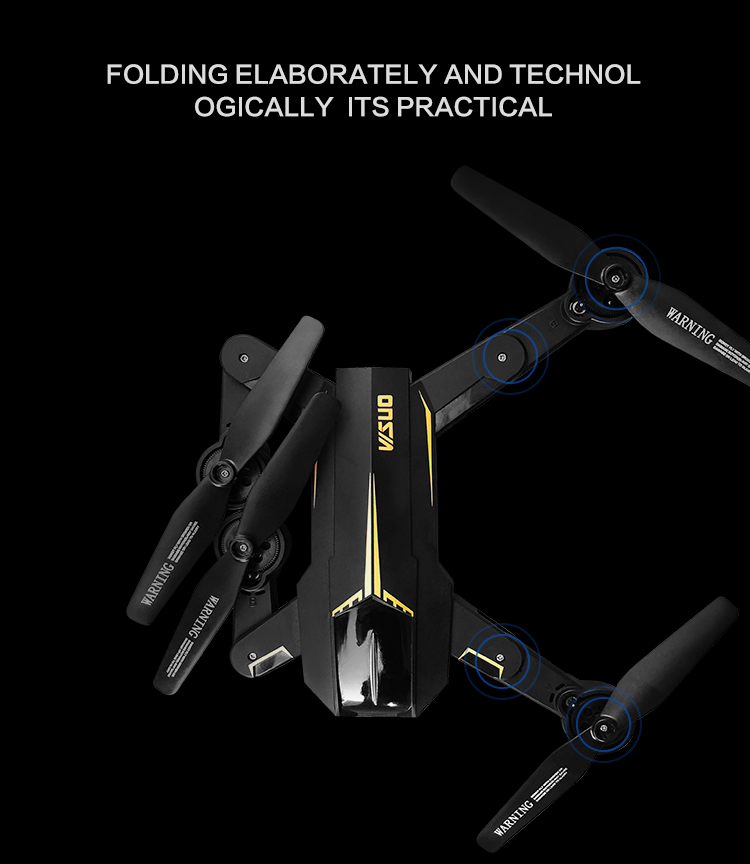 VISUO XS812 GPS 5G WiFi 2MP FPV RC Quadcopter Foldable with 2MP HD Camera 15mins Flight Time - RTF