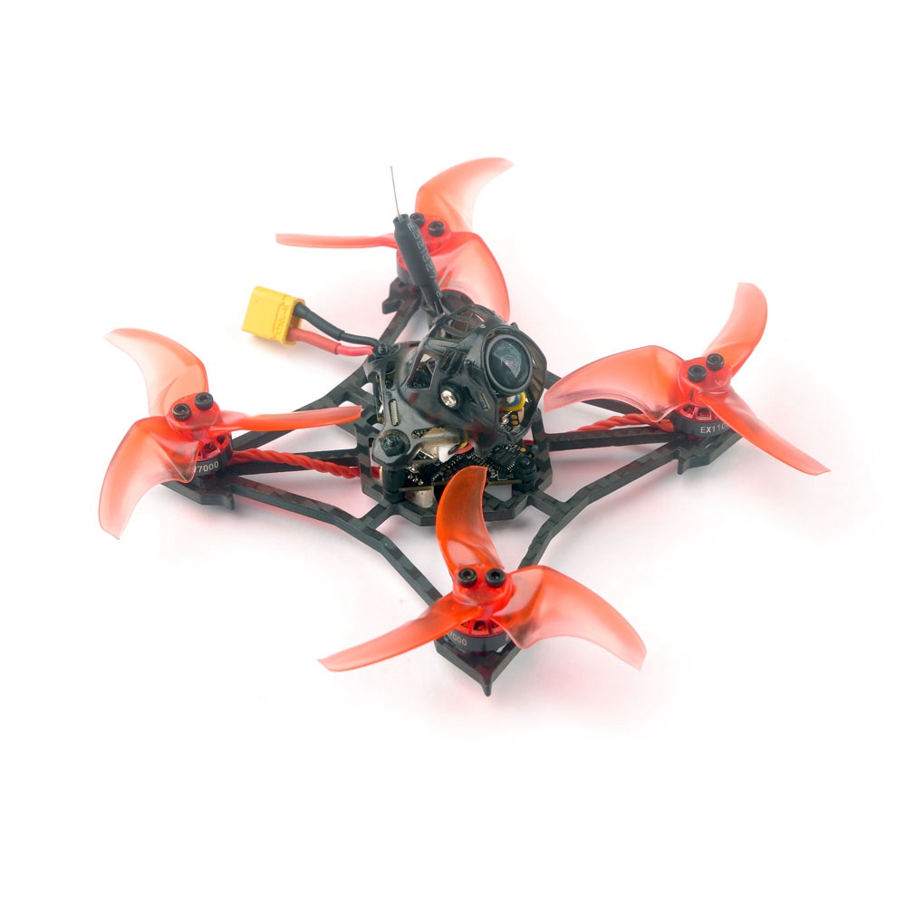 Happymodel LARVA X 2-3S 2.5Inch Hyperlight Brushless FPV Racing Drone F4 PRO V3.0 OSD 10A Diamond_VTX Runcam Nano2 BNF - Frsky RXSR Receiver