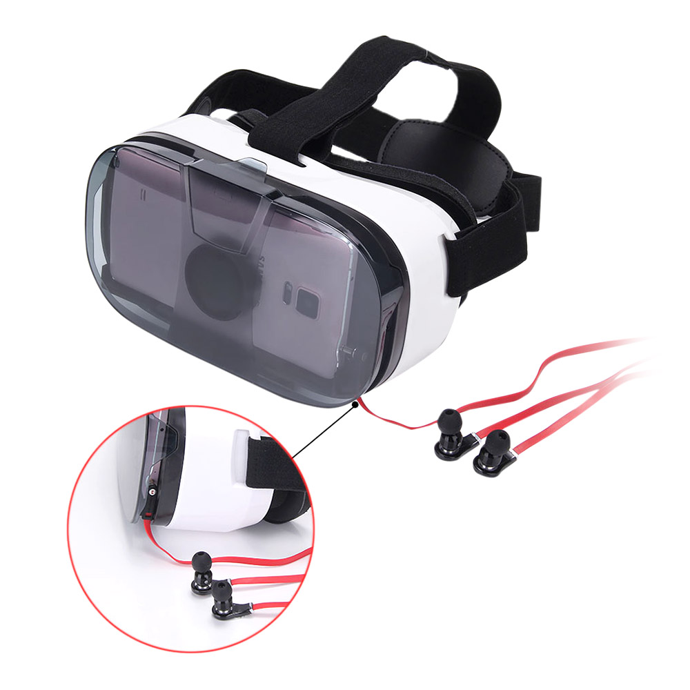 LeNest FiiT 102FOV IPD Focus Adjustable 3D Immersive VR Virtual Reality Headset Lightweight Ergonomic 3D Video Helmet for 4.0 to 6.5inch Smartphones