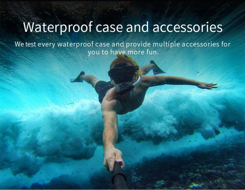 Hawkeye Firefly 8 2160P 170 Degree Wide Angle Bluetooth WiFi HDR FPV Action Camera Built-in Microphone - Wide Angle Lens