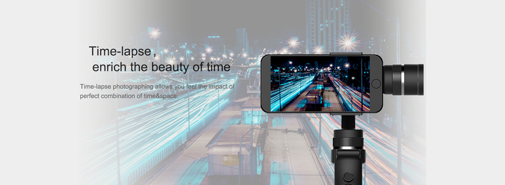 FUNSNAP Capture 3-Axis Brushless Handheld Gimbal Stabilizer for Smartphone