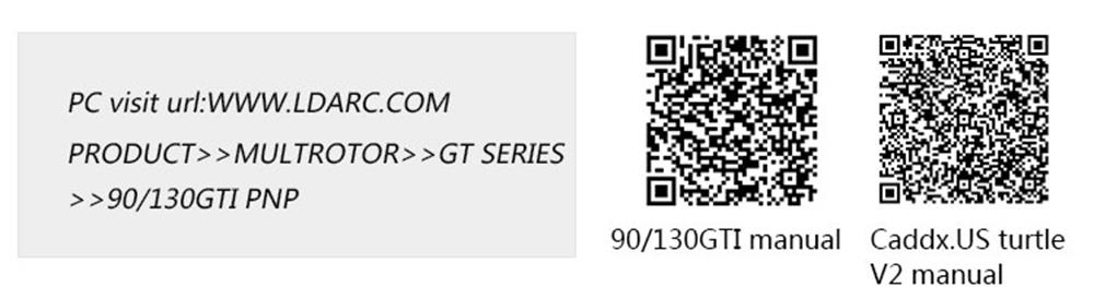 LDARC 90GTI FPV 98mm 3S FPV Racing Drone With F411 OSD 20A 5.8G 48CH 200mW VTX C1200 1200TVL Camera PNP