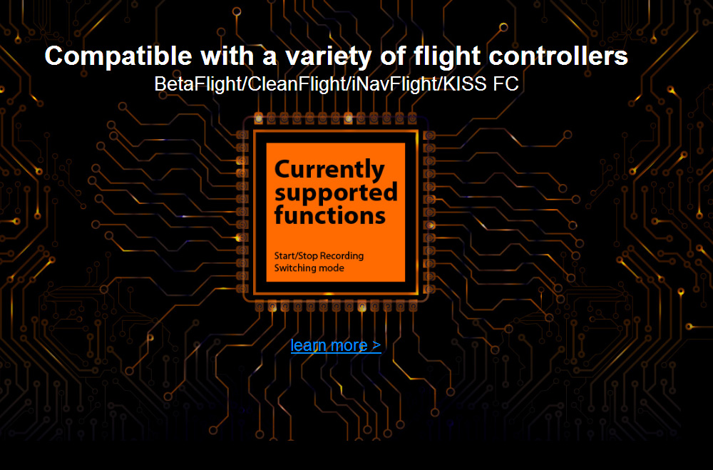 Runcam Split Mini N/P Switchable FOV 130 Degree 1080P/60fps Low Latency WDR FPV Camera for RC Drone