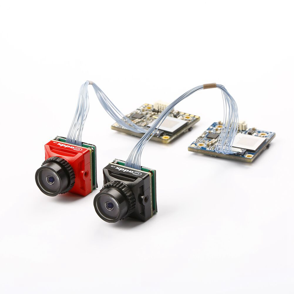 Caddx Turtle Super WDR DVR OSD Mini FPV Camera FOV 145 Degree 1/2.7" CMOS Sensor 16:9 N/P Switchable - Red