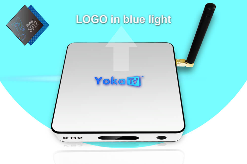 YOKATV KB2 Amlogic S912 TV BOX Android 6.0 2G/32G 802.11AC WIFI Bluetooth 1000M LAN KODI OTA