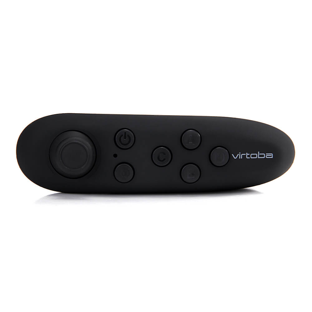 [Spain Stock]Virtoba X5 VR Box 3D VR Virtual Reality Headset 120 Degrees FOV Immersive 3D Movie Video Game Headset with Bluetooth Gamepad Headphone for 4-6 Inch Smartphone