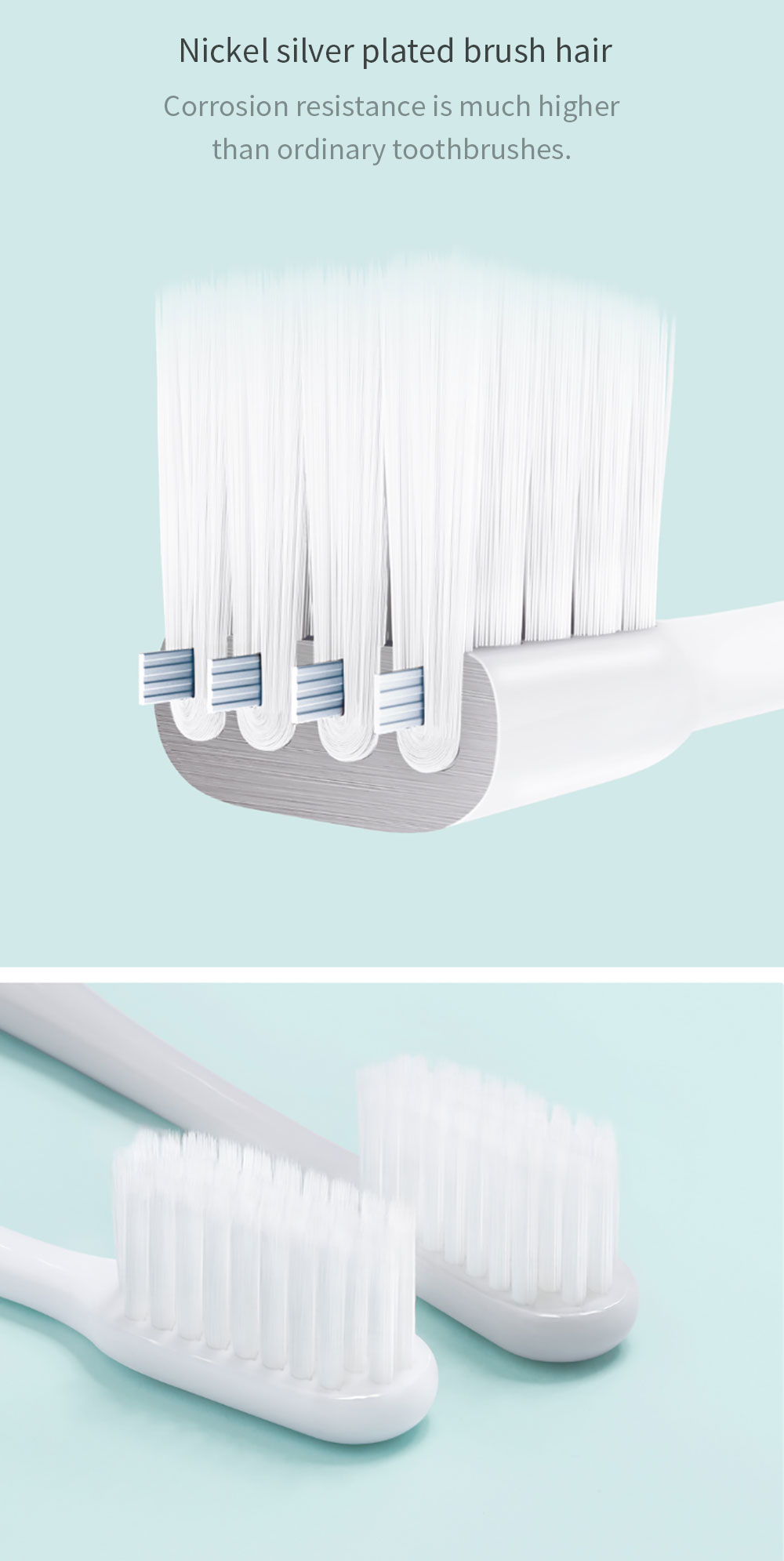 Xiaomi Doctor BET Toothbrush Handle Manual Eco-friendly Soft Toothbrush - Grey