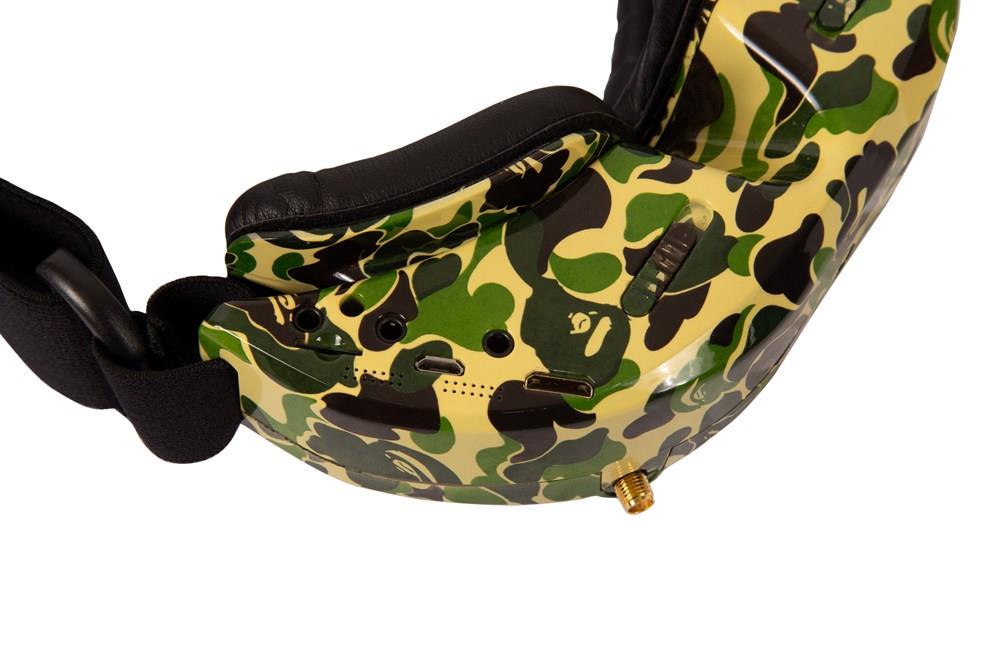 Skyzone SKY03O OLED Display 1024 X 768 5.8G 48CH Diversity FPV Video Goggles With FAN HDMI Head Tracking - Camouflage