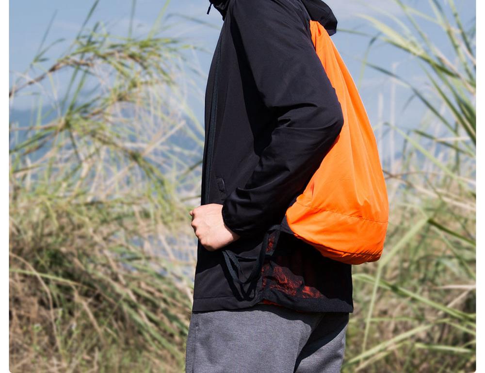 Xiaomi Men Backpack Jacket Sport Coat Khaki Gray