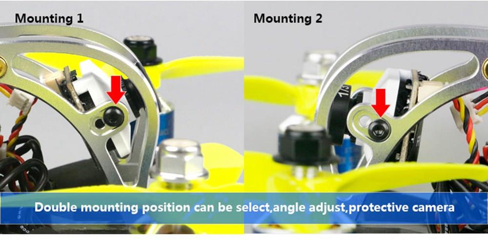 LDARC 90GTI FPV 98mm 3S FPV Racing Drone With F411 OSD 20A 5.8G 48CH 200mW VTX C1200 1200TVL Camera PNP