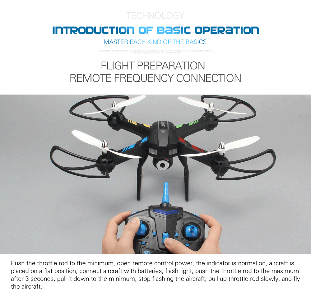 JJRC H28W Wifi FPV With 2.0MP Camera 2.4G 4CH 6Axis One Axis Gimbal RC Quadcopter RTF