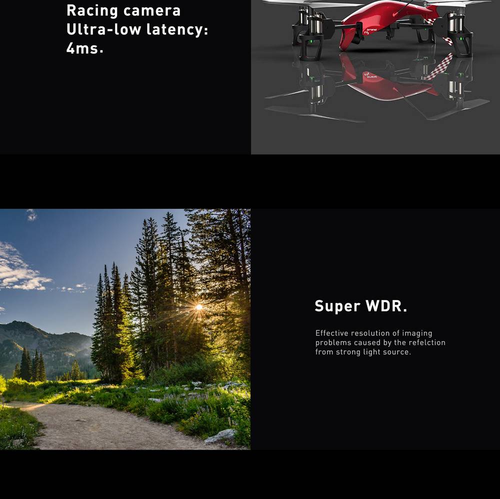 Caddx Kangaroo 12MP 7G Glass Lens Sony Starvis Sensor 4MS Ultra-low Latency Super WDR OSD FPV Camera For Racing Drone