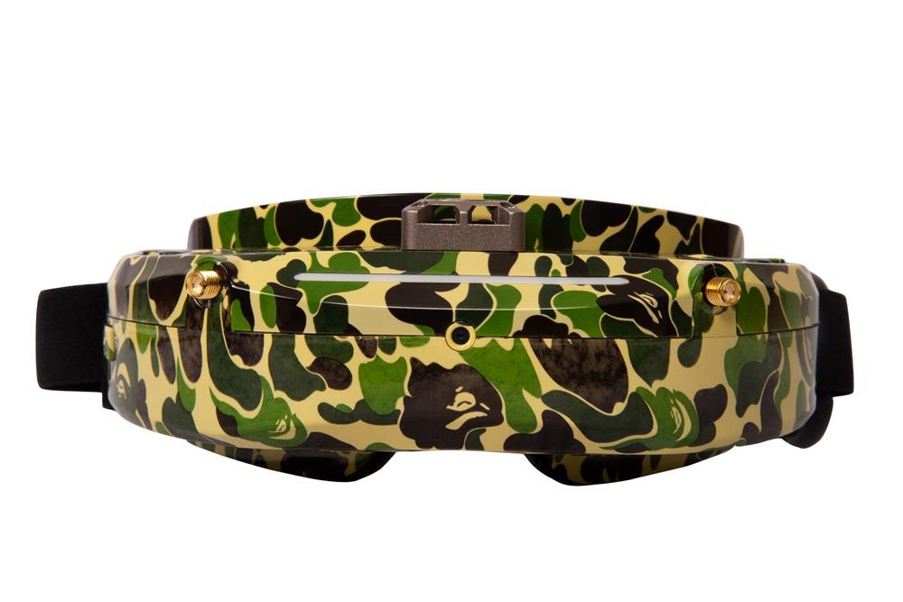 Skyzone SKY03O OLED Display 1024 X 768 5.8G 48CH Diversity FPV Video Goggles With FAN HDMI Head Tracking - Camouflage